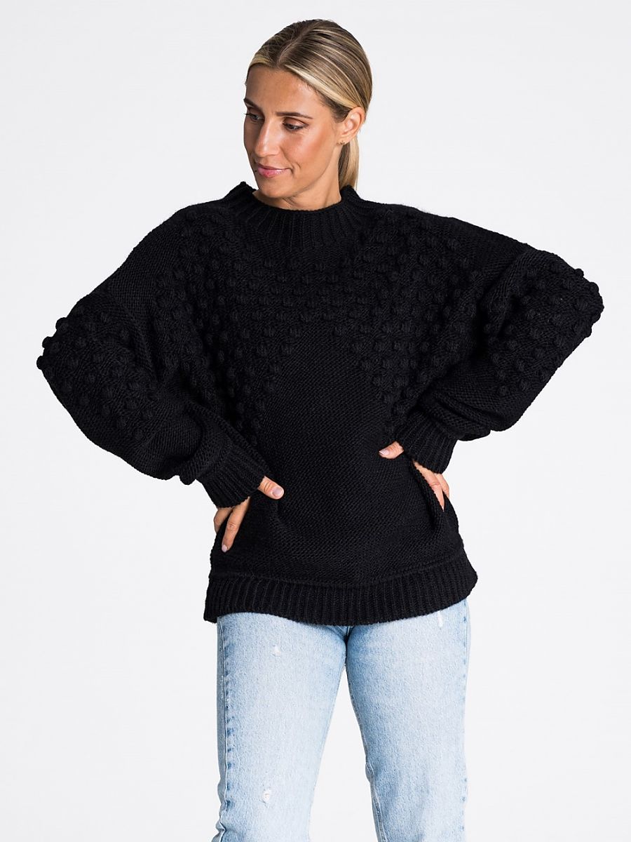 Figl Pullover – schwarz