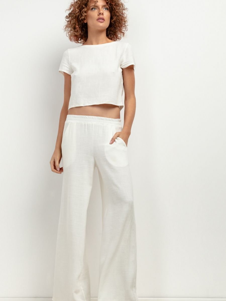 Tessita Damen Hose – weiß