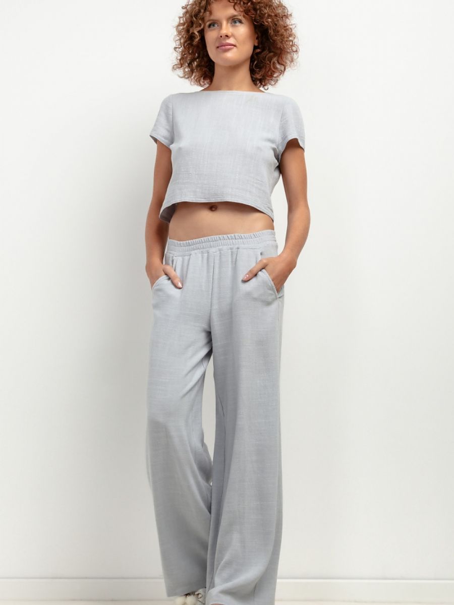 Tessita Damen Hose – grau