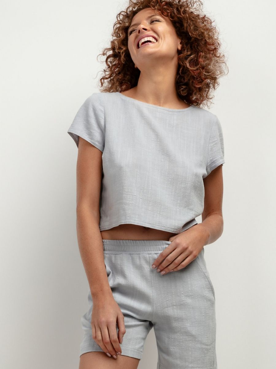 Tessita Shorts – grau