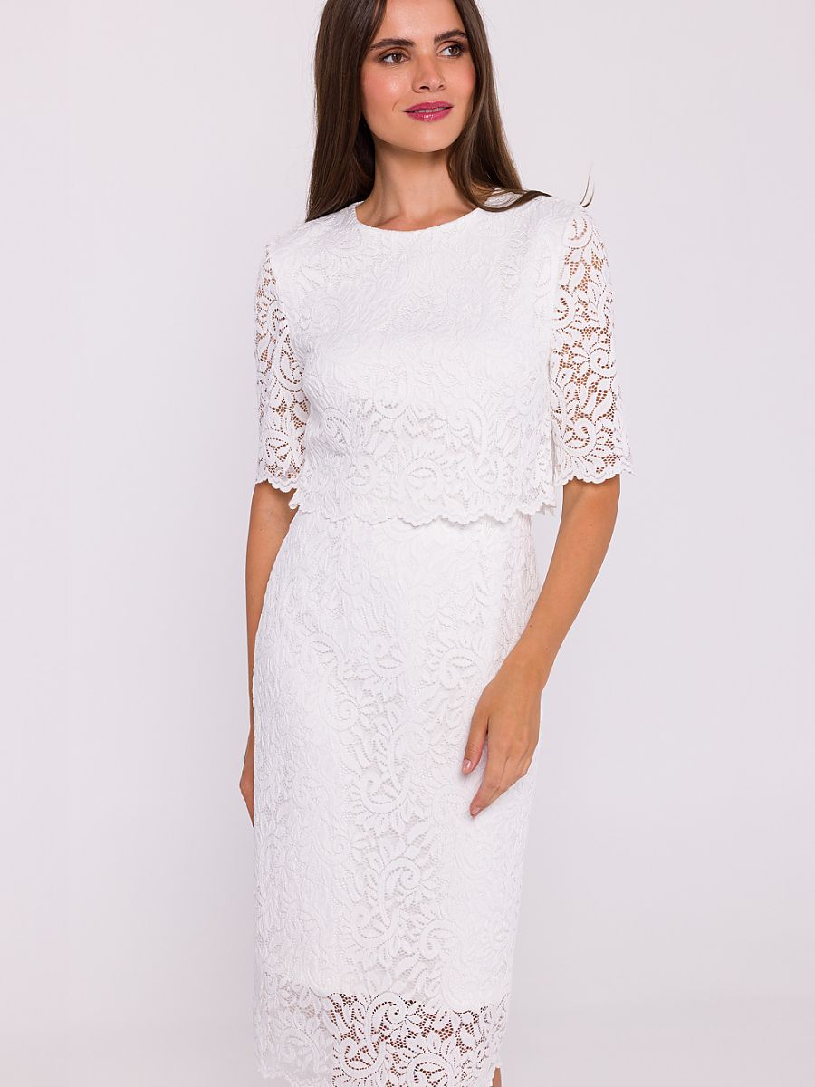 Stylove Abendkleid – beige