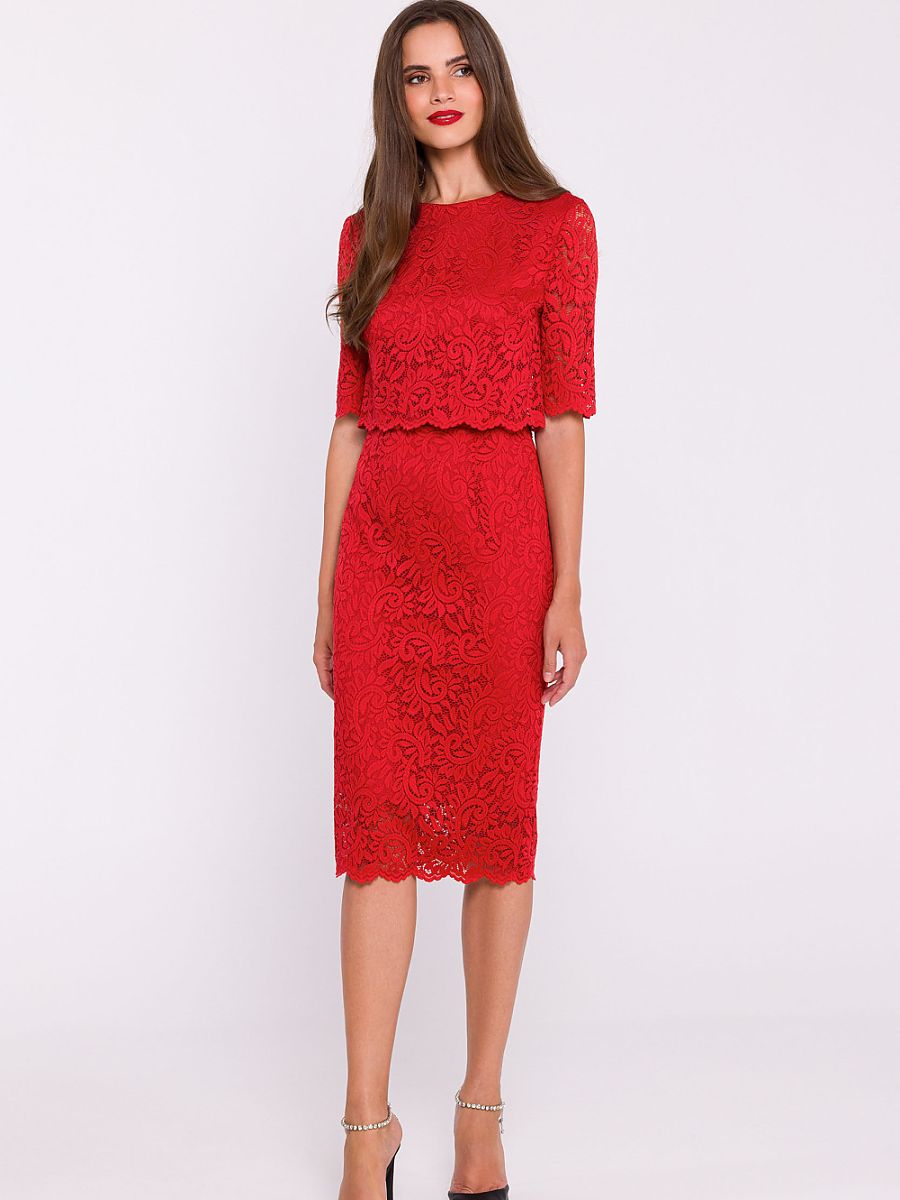 Stylove Abendkleid – rot