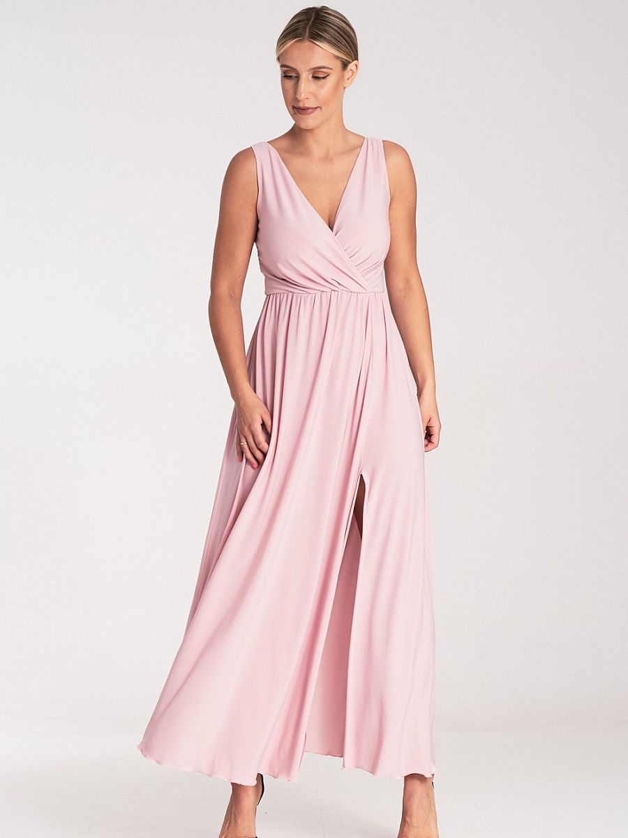 Figl Langes Kleid – rosa