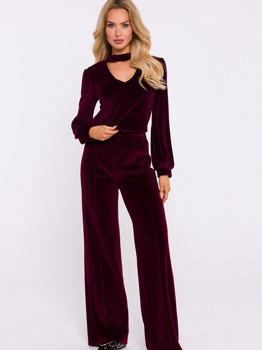 Moe Damen Hose – rot