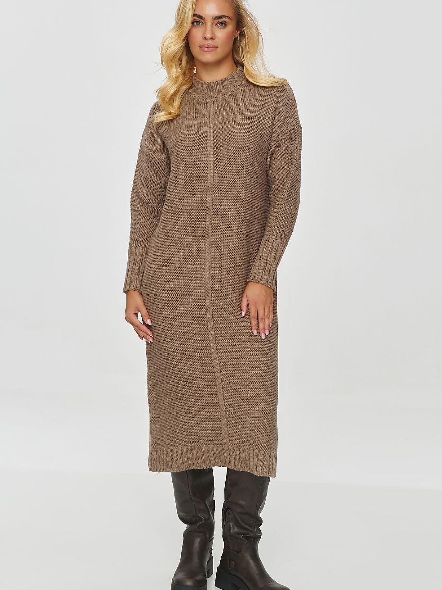 Makadamia Alltagskleid – beige