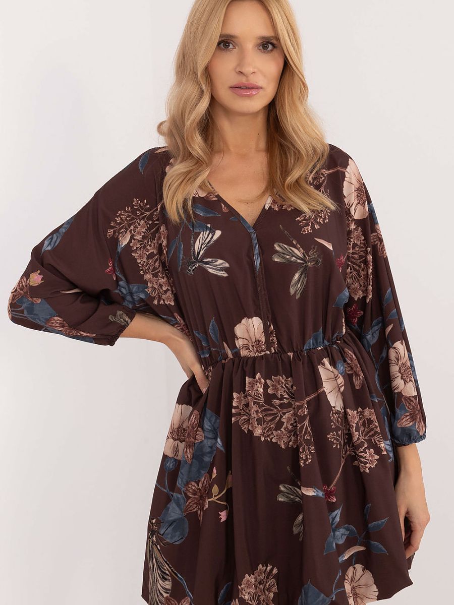 Italy Moda Alltagskleid – braun