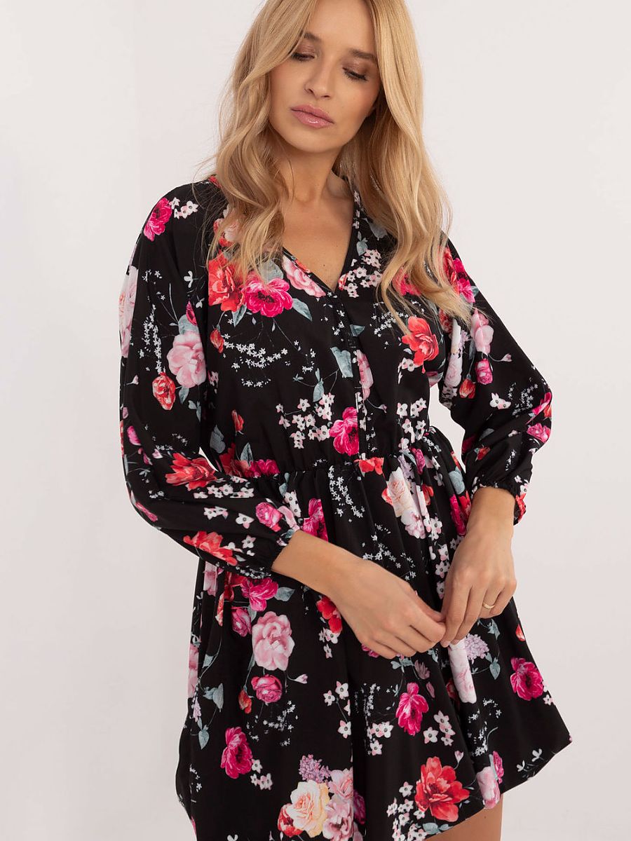 Italy Moda Alltagskleid – schwarz