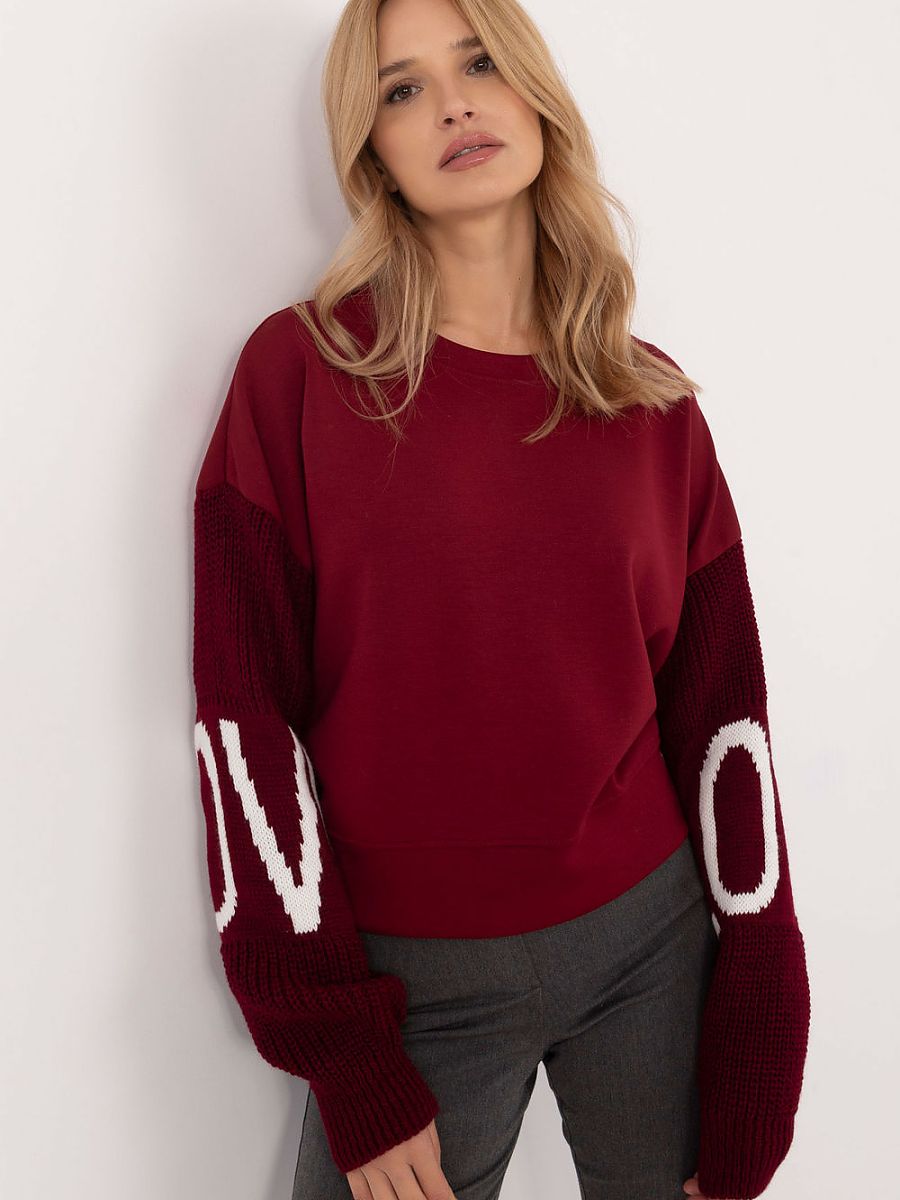 Italy Moda Pullover – rot