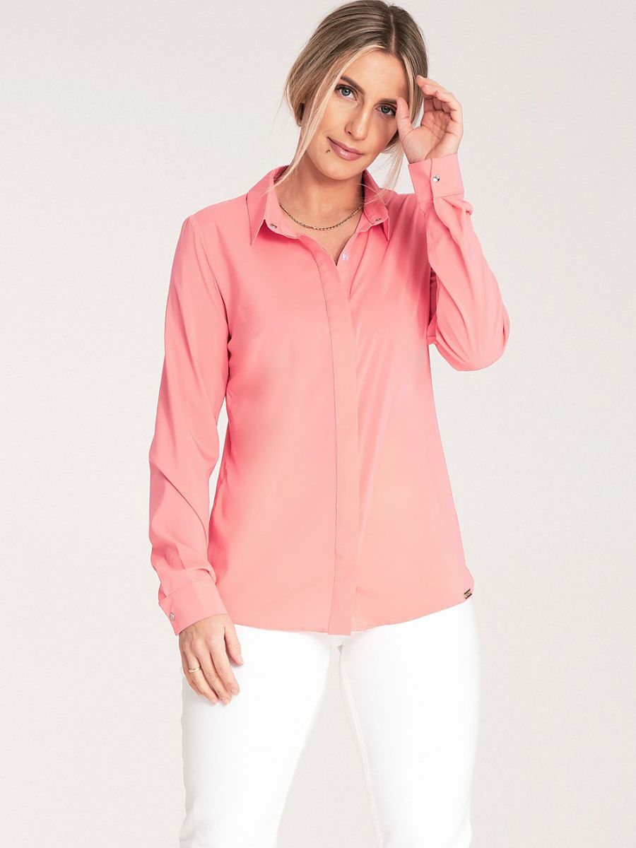 Figl Langarm Hemd – rosa