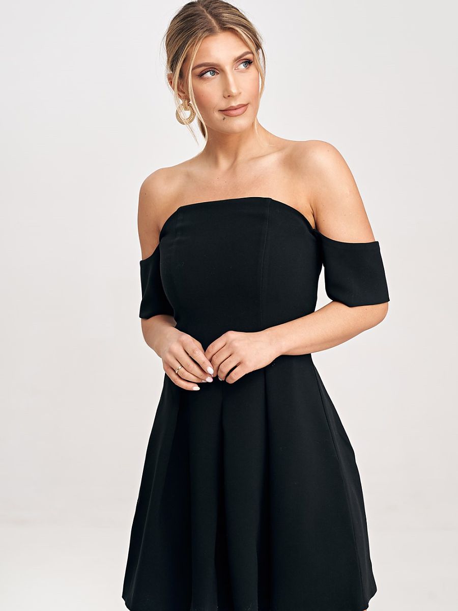 Figl Abendkleid – schwarz