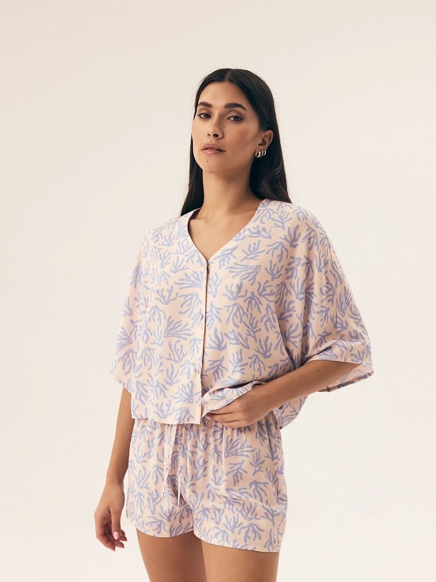 Pyjama Farbe Blau