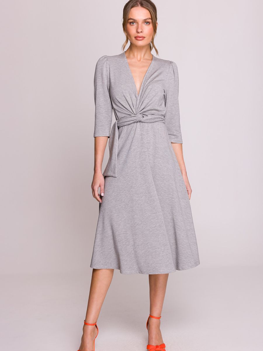 Stylove Alltagskleid – grau