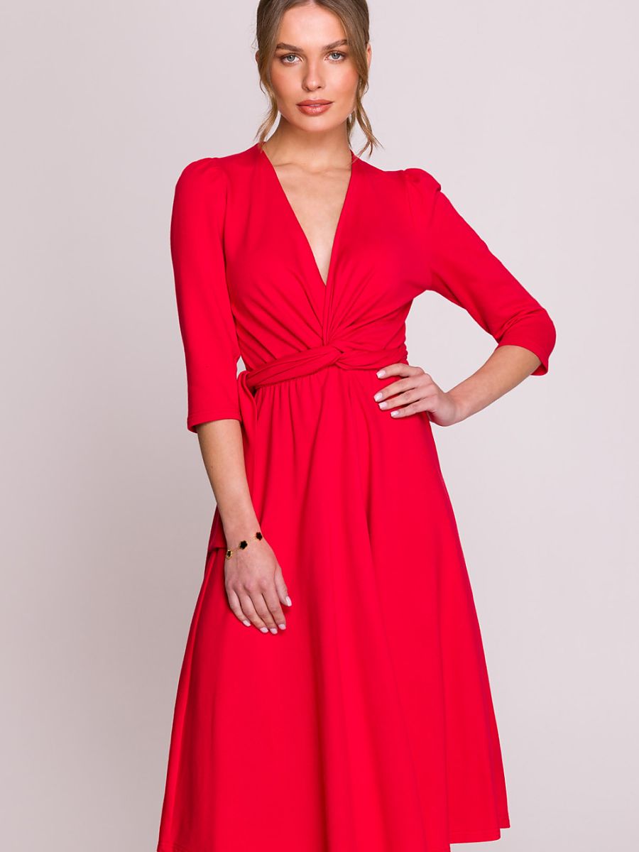 Stylove Alltagskleid – rot