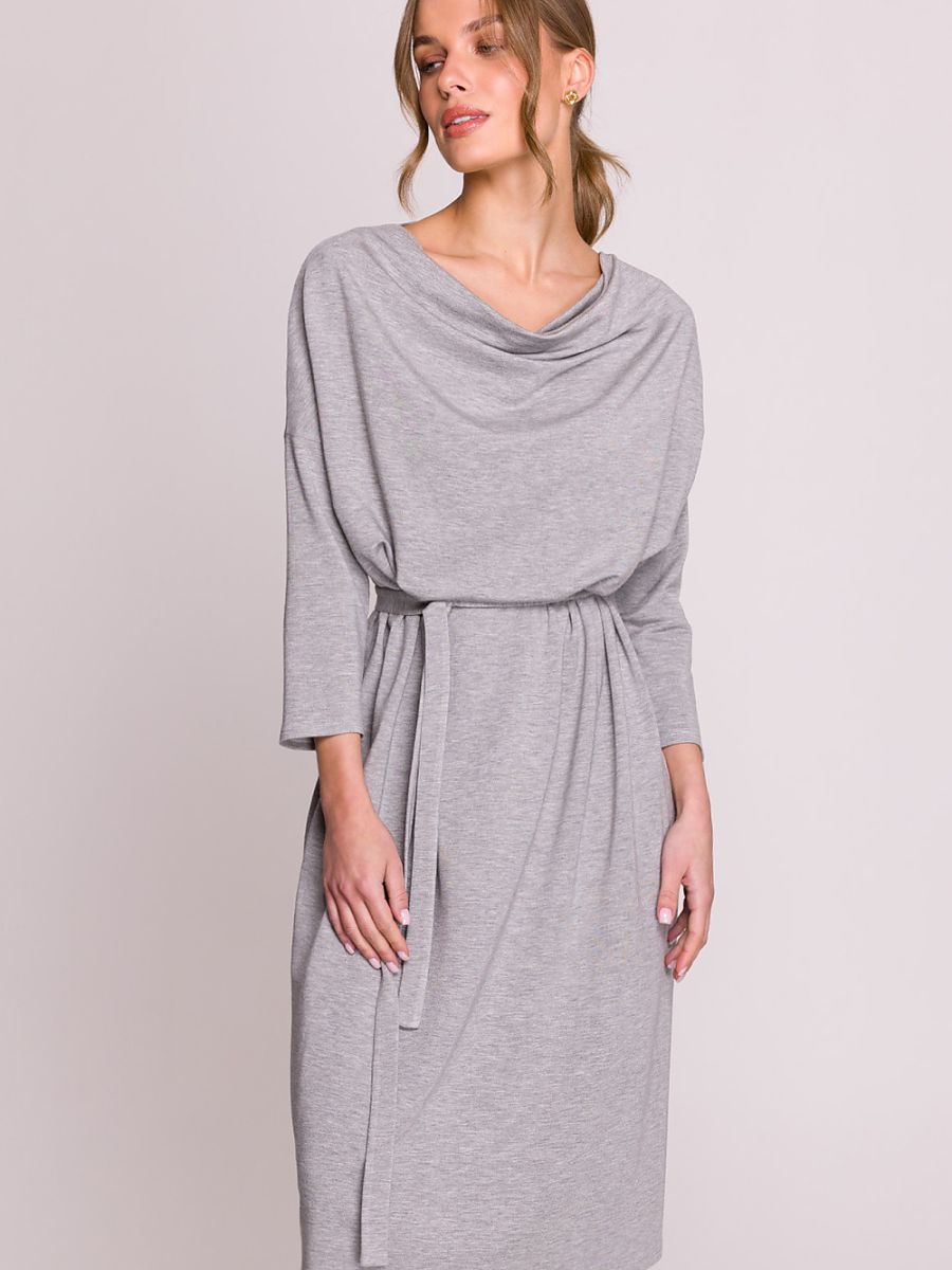 Stylove Alltagskleid – grau