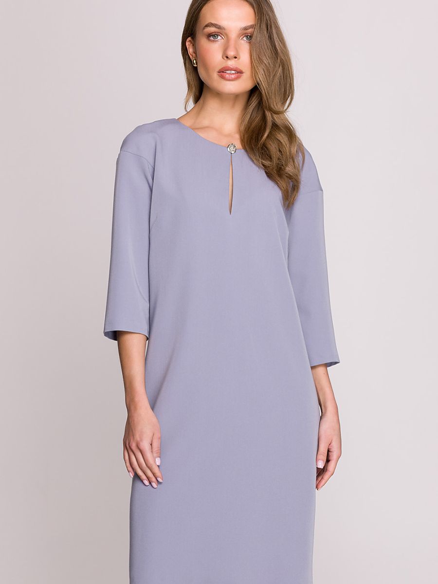 Stylove Alltagskleid – grau