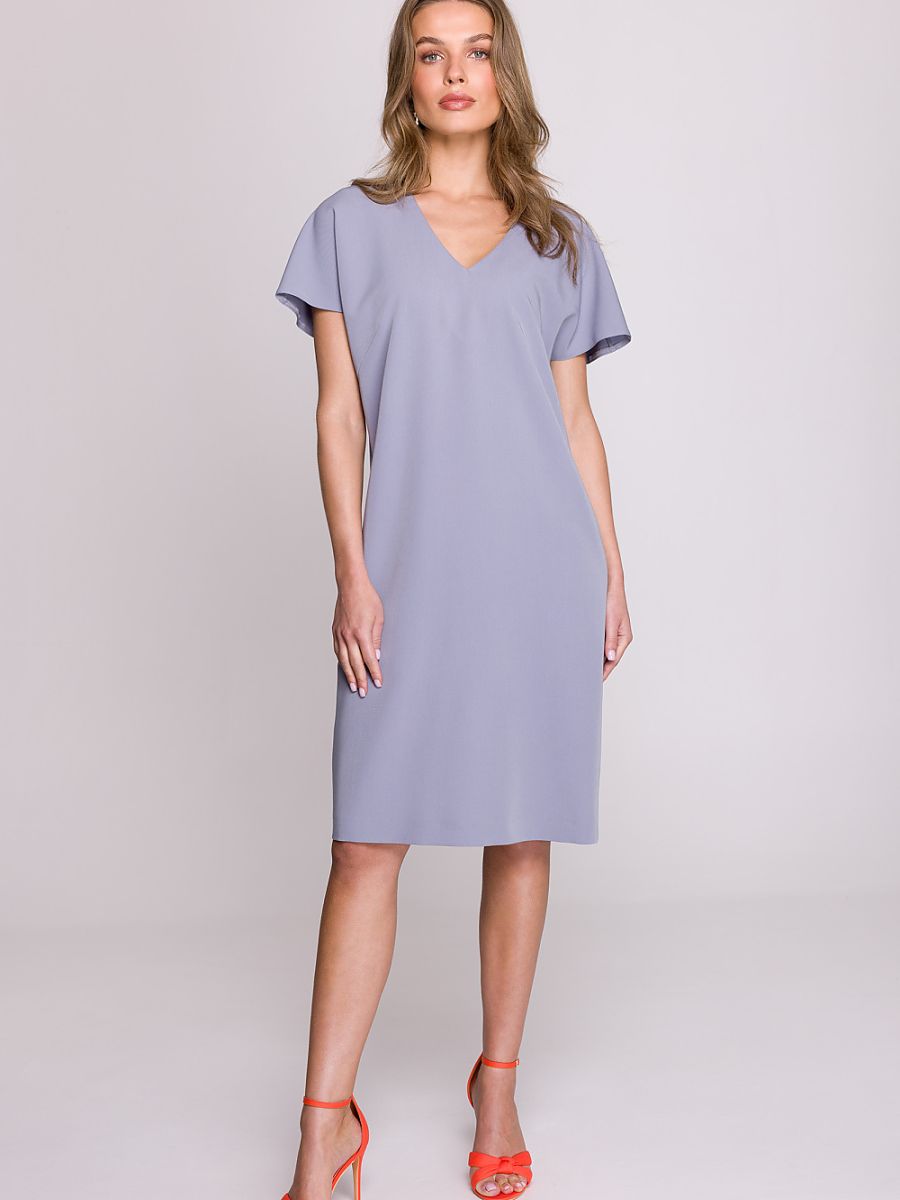 Stylove Alltagskleid – grau