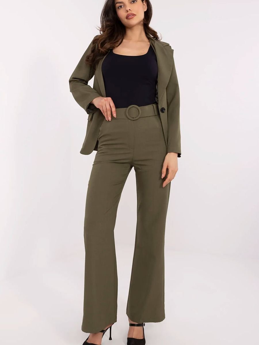 Women's pants Zielony