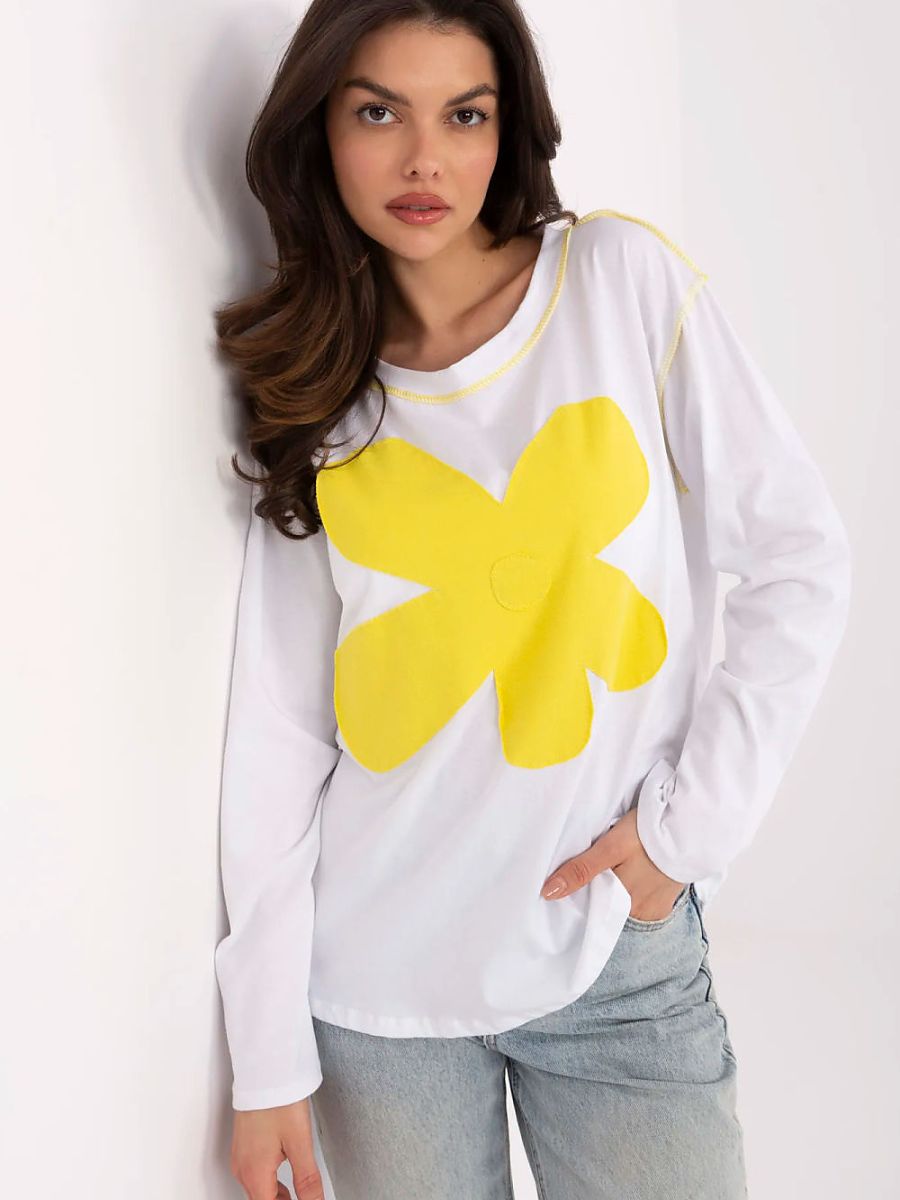 Italy Moda Bluse – gelb
