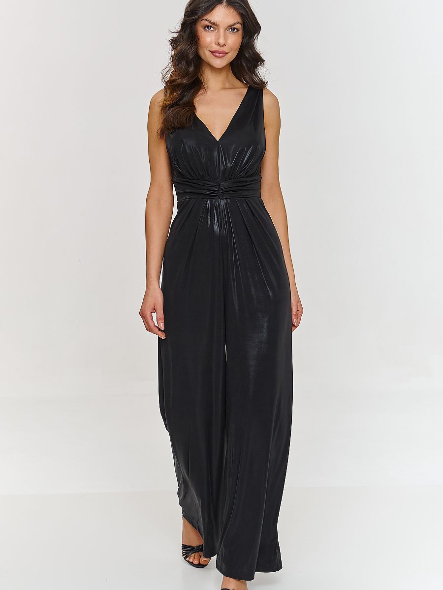 Makadamia Overall – schwarz