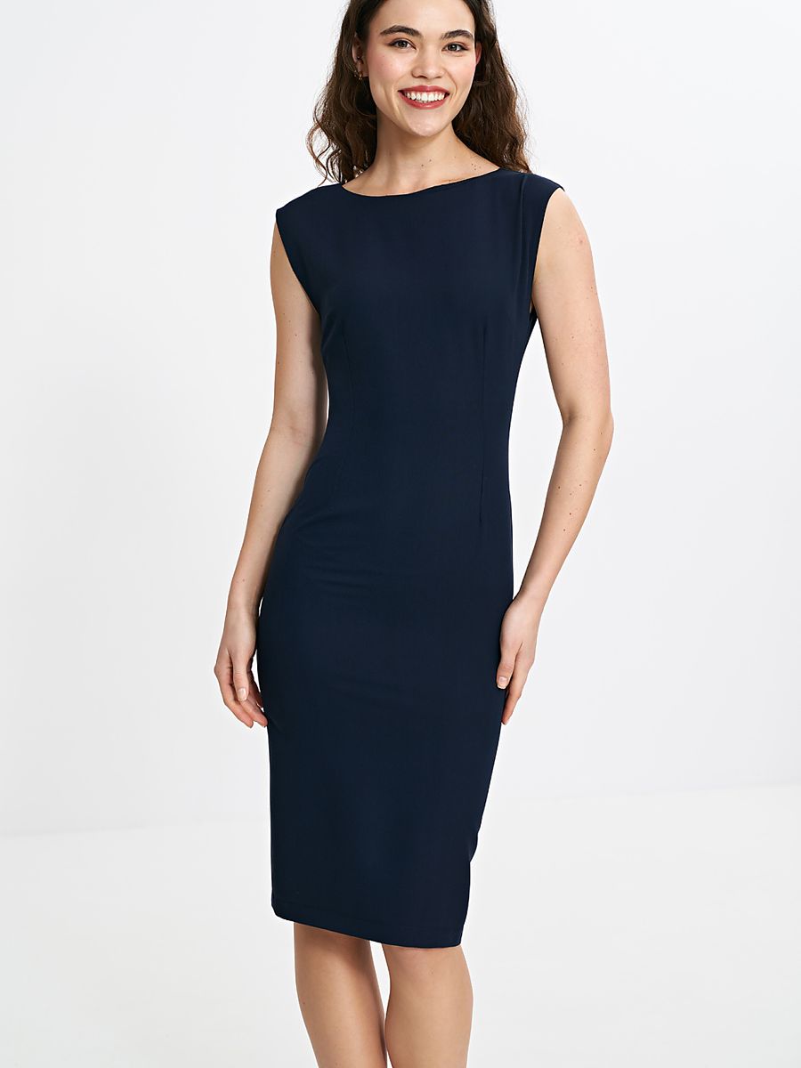 Nife Alltagskleid – marineblau