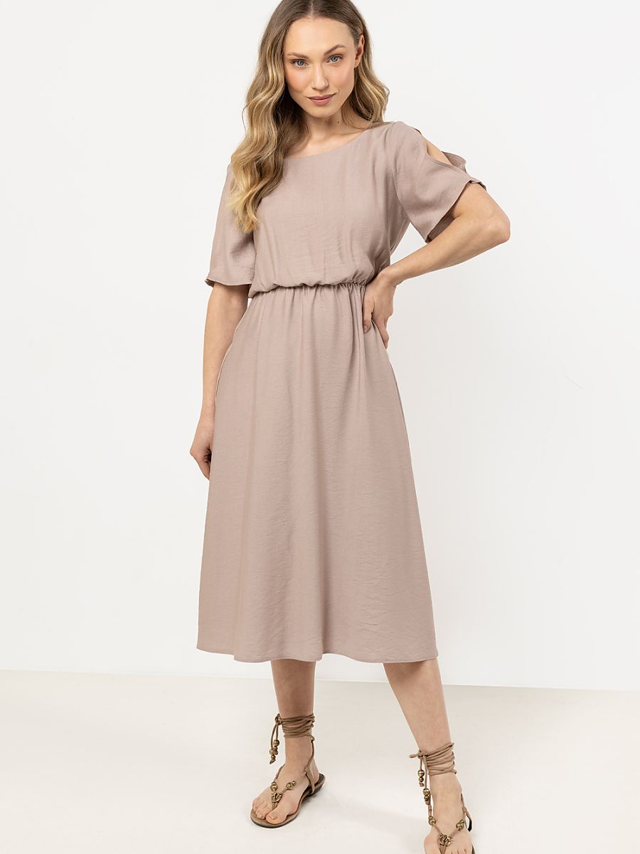 awama Alltagskleid – braun