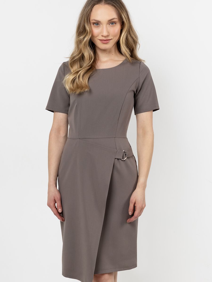 awama Alltagskleid – braun
