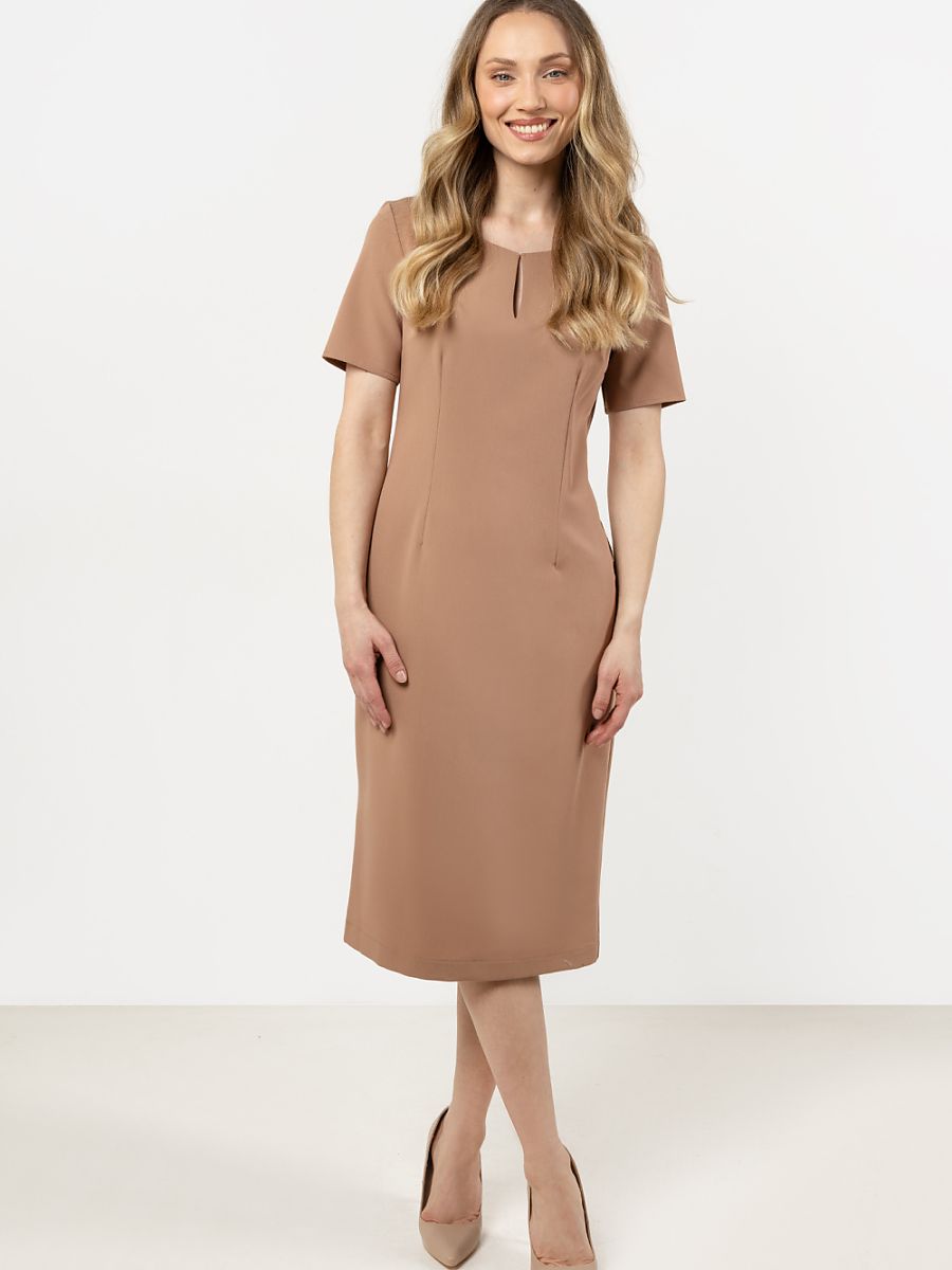 awama Alltagskleid – beige