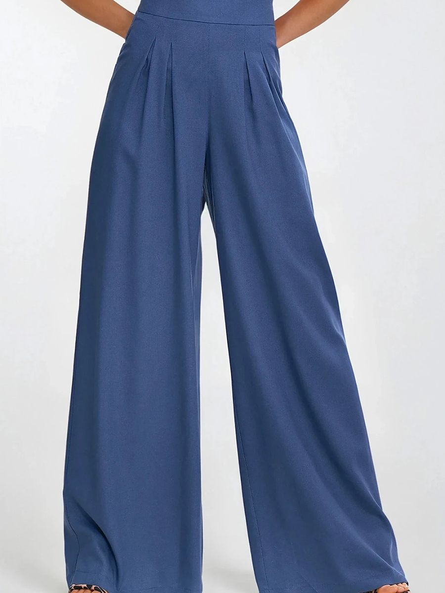 Nife Lange Hose – blau