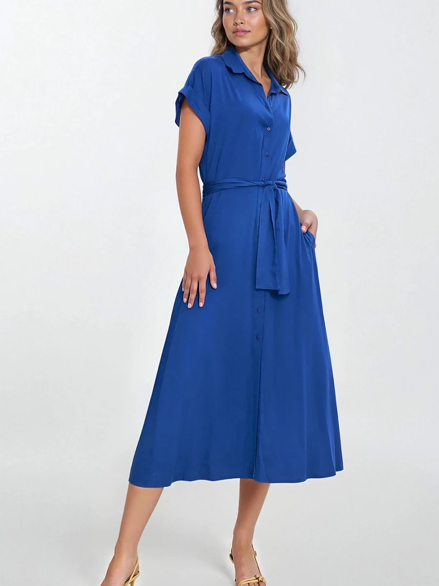 Nife Alltagskleid – blau