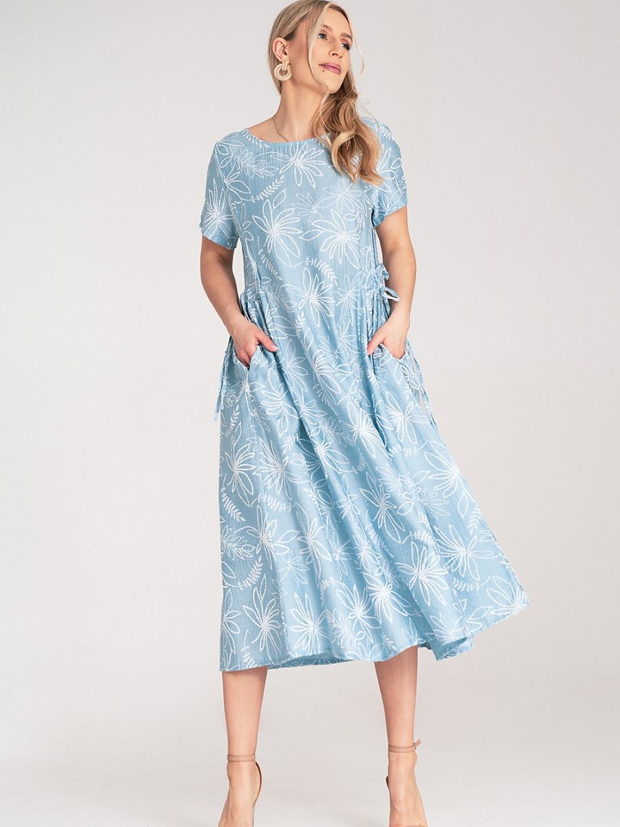 Figl Alltagskleid – blau