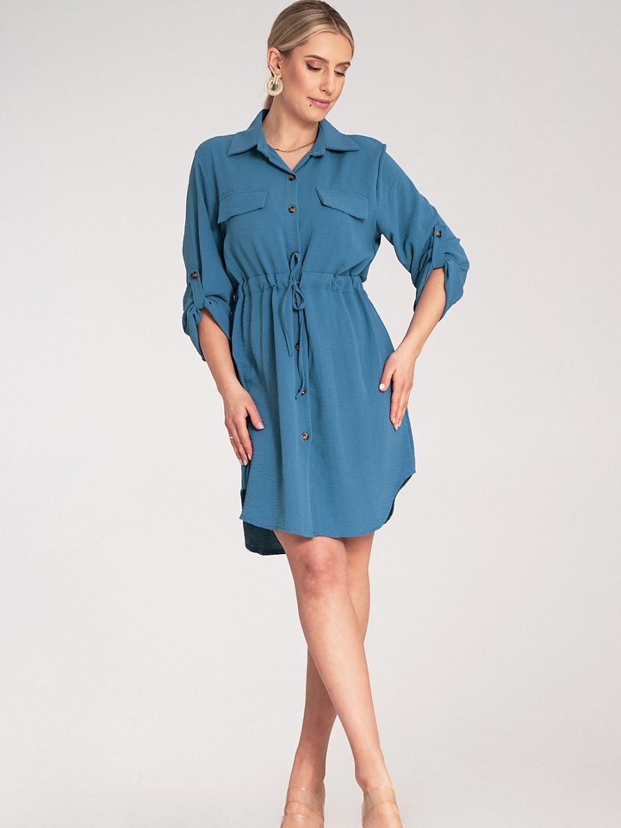 Figl Alltagskleid – blau
