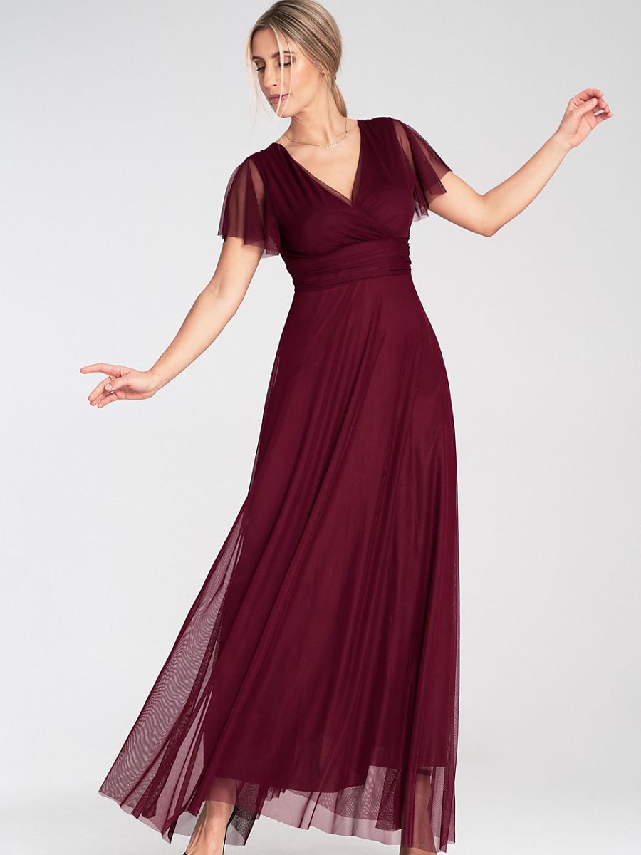 Figl Langes Kleid – rot