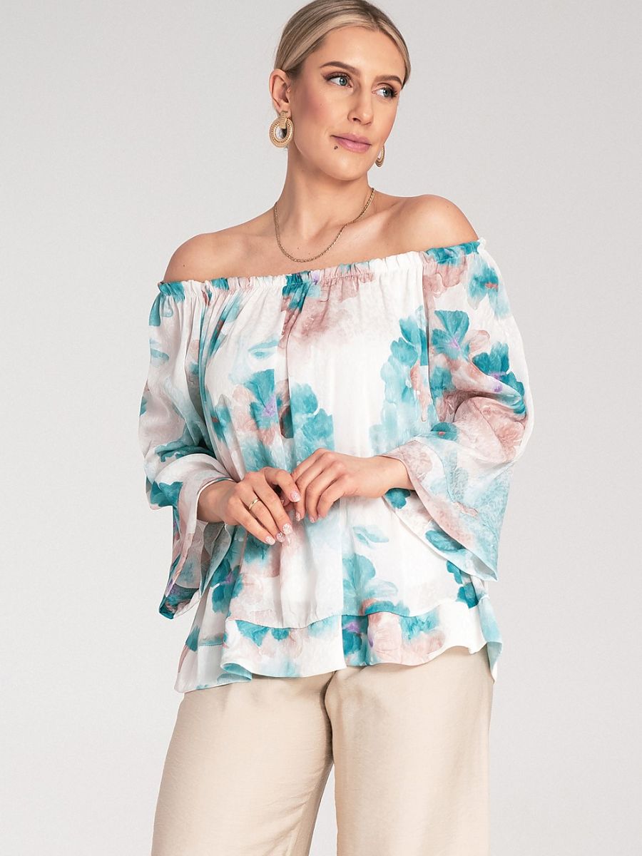 Figl Bluse – grün