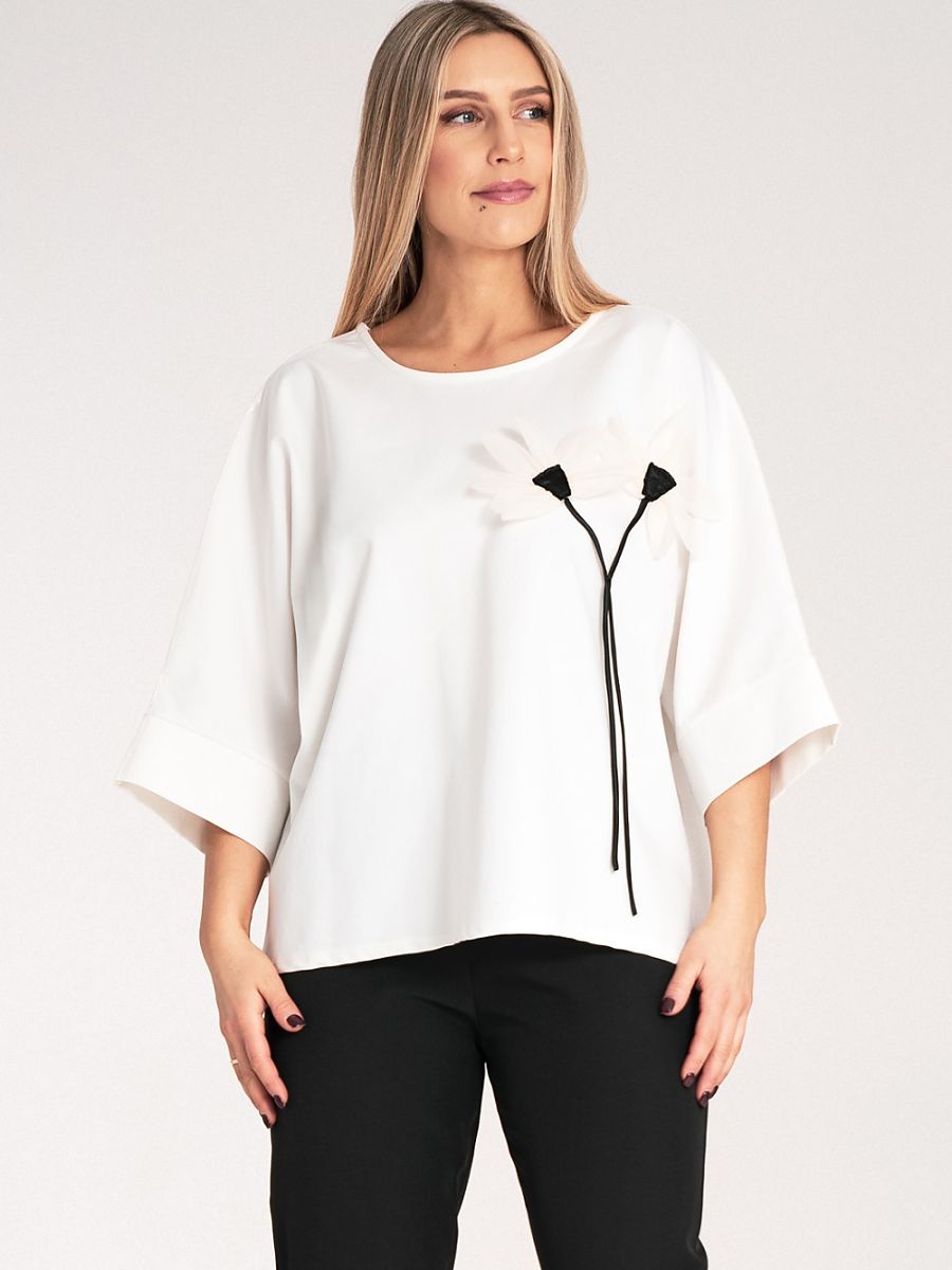 Figl Bluse – weiß