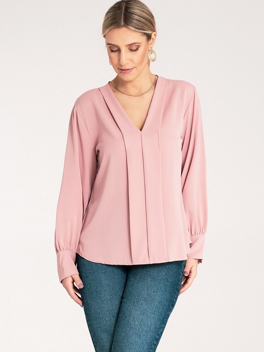 Figl Bluse – rosa