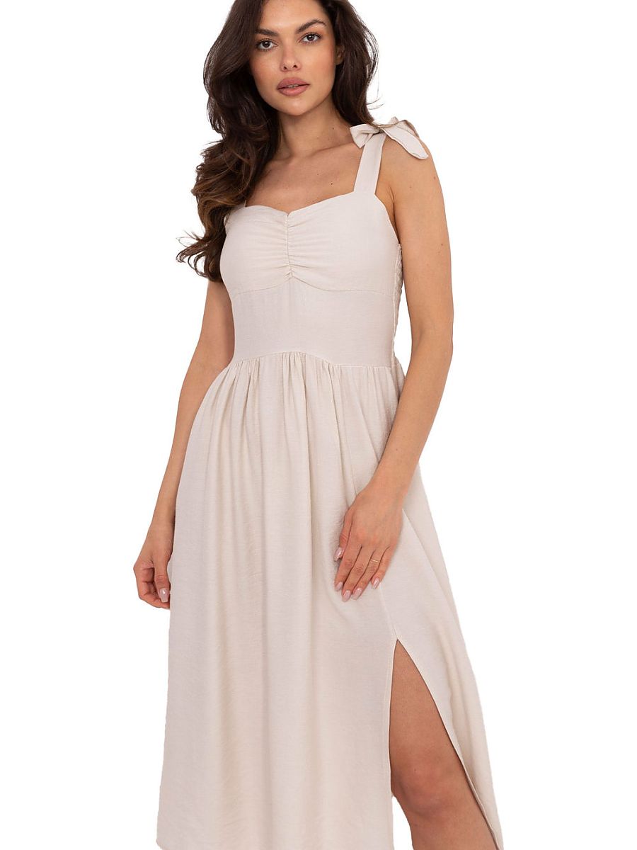Italy Moda Alltagskleid – beige
