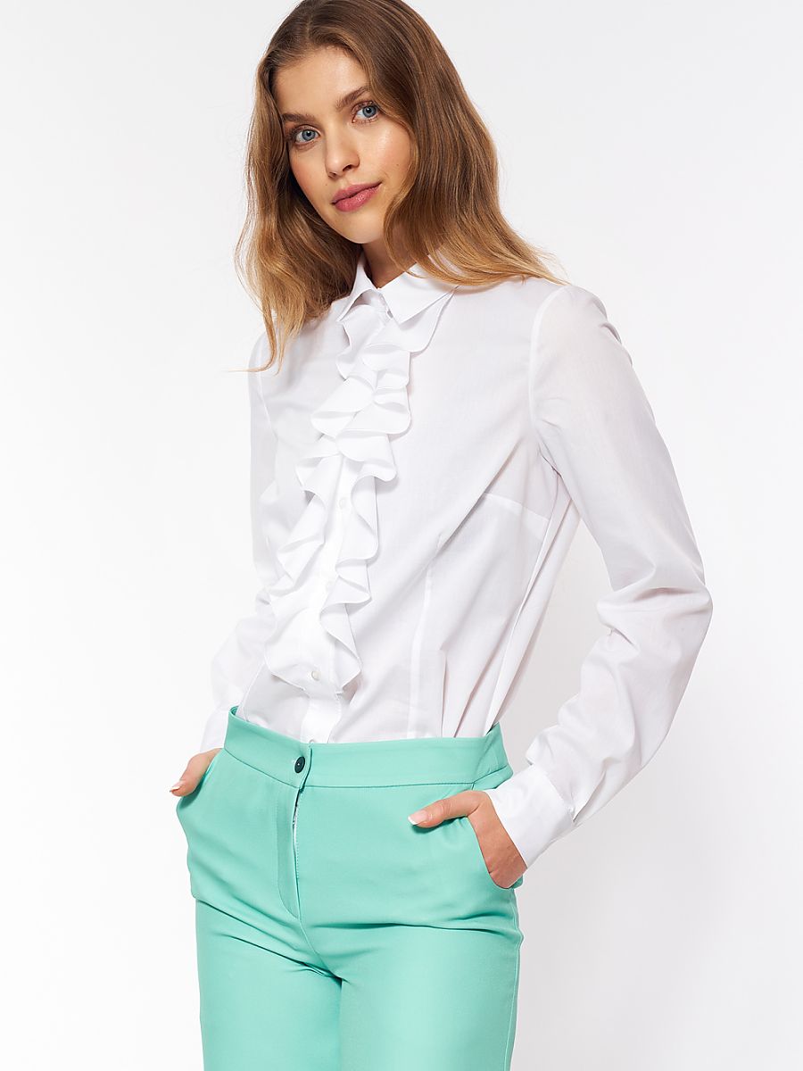 Long sleeve shirt model 216346 Nife - 38 - White