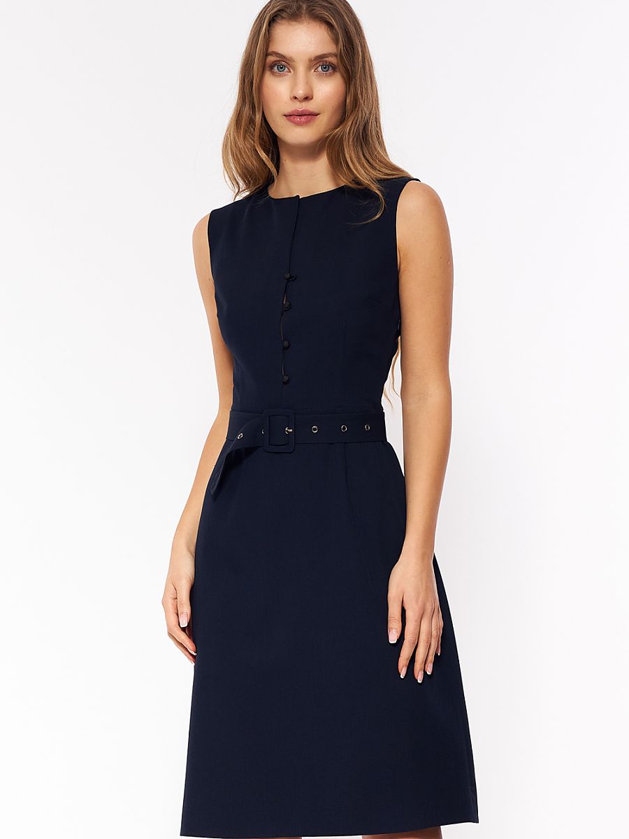Nife Alltagskleid – marineblau