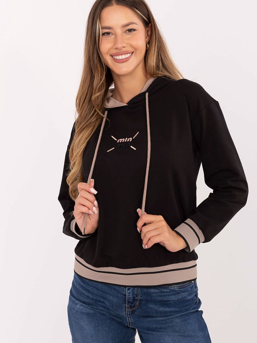 Relevance Pullover – schwarz