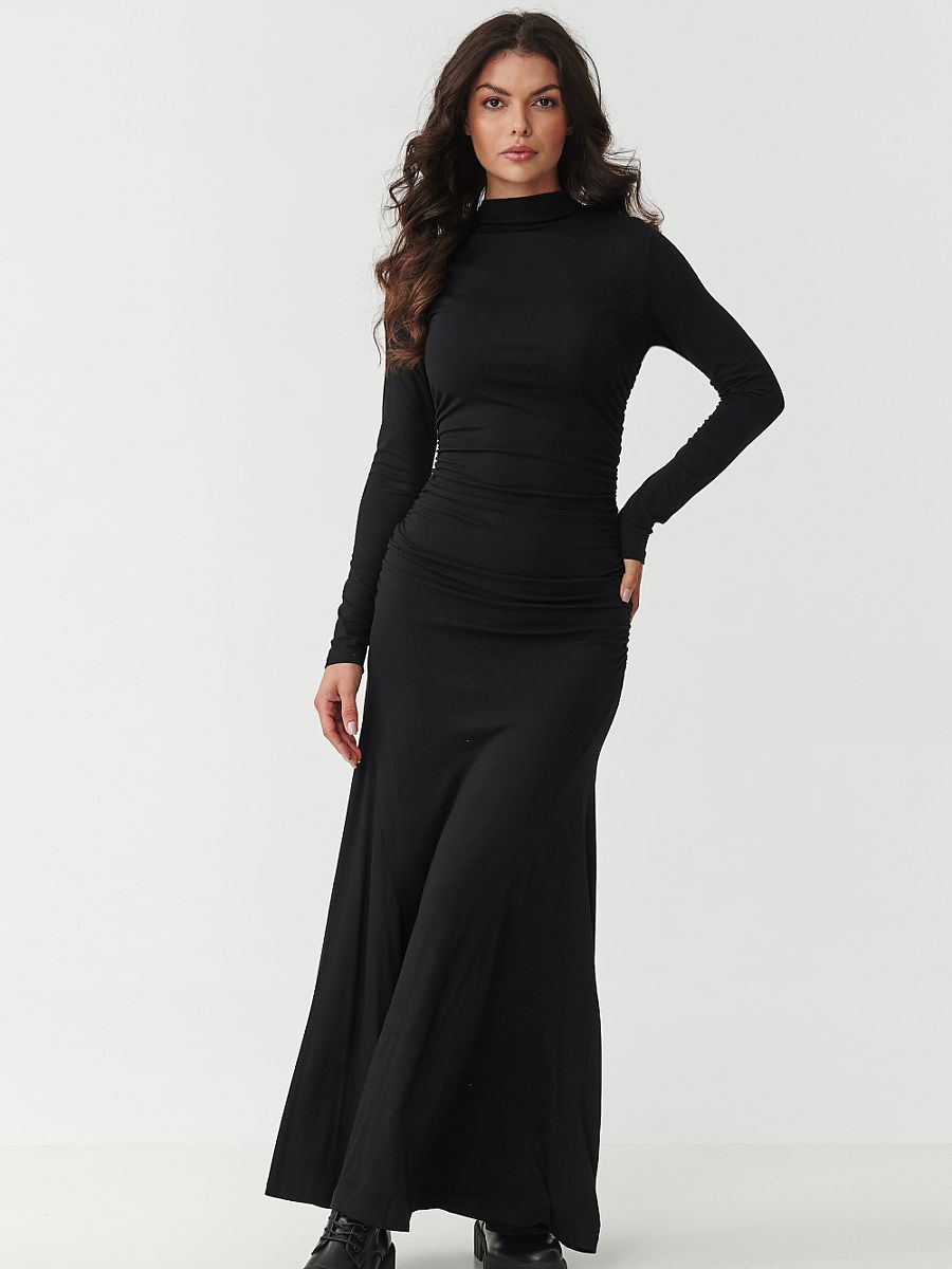 Fluid Viscose Day Dress