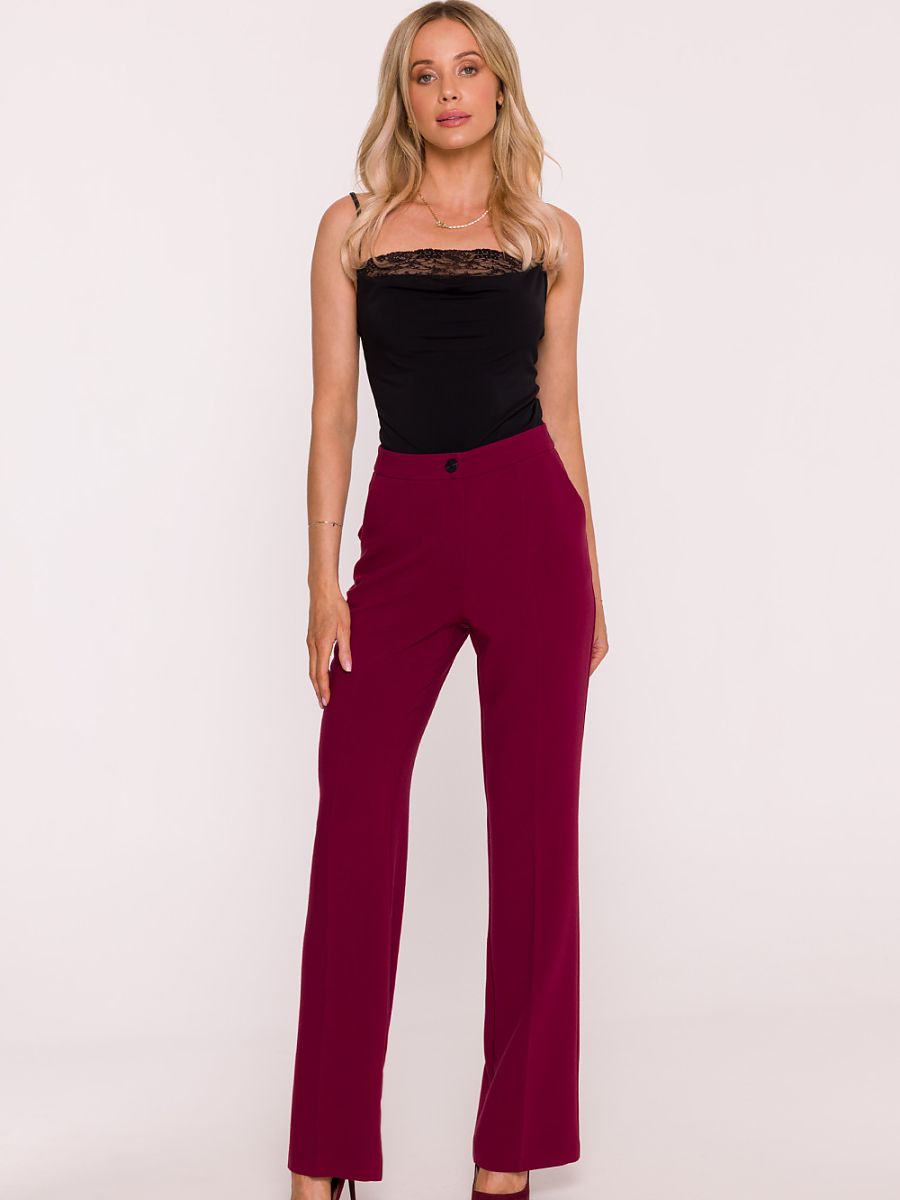 Stylove Damen Hose – rot