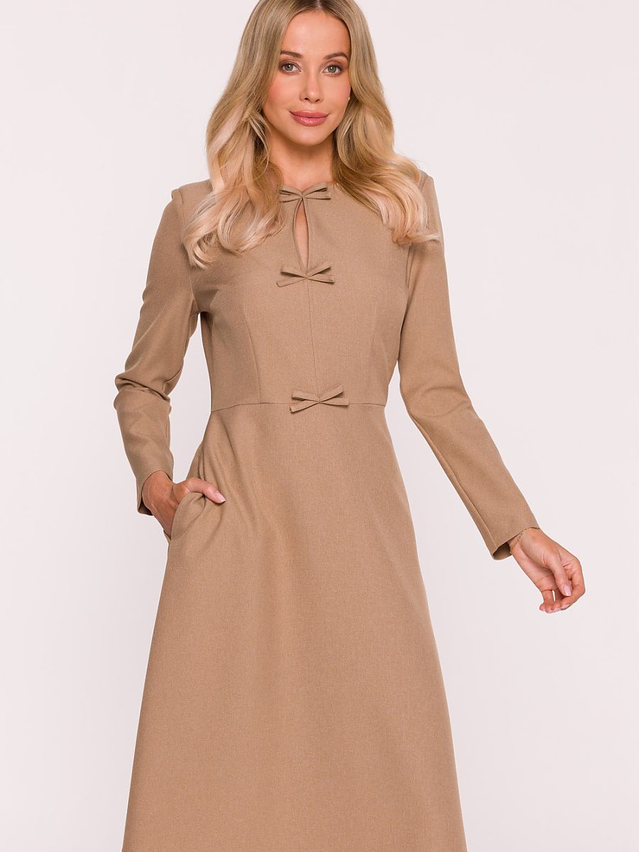 Stylove Alltagskleid – beige