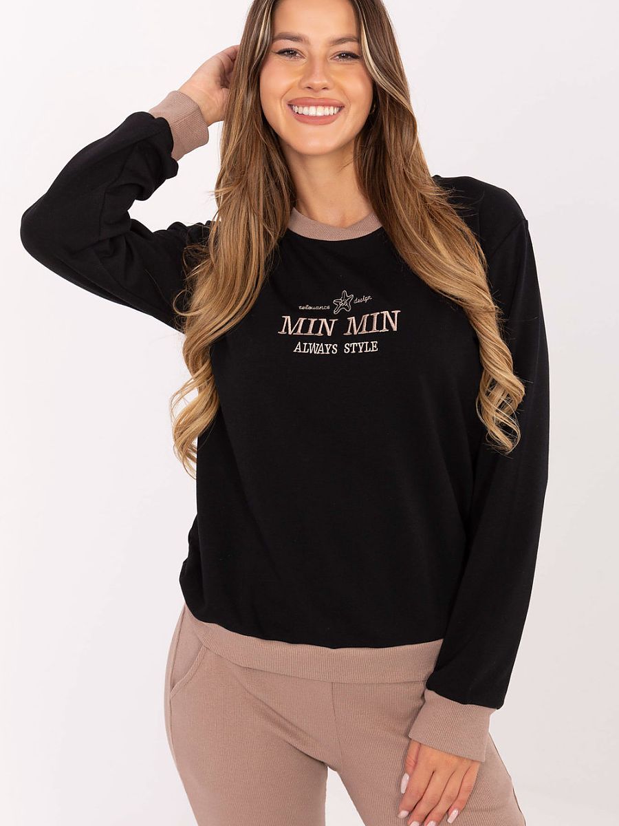 Relevance Pullover – schwarz