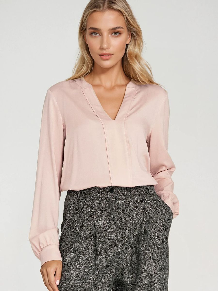 Long sleeve shirt model 217589 Nife - 38 - Beige