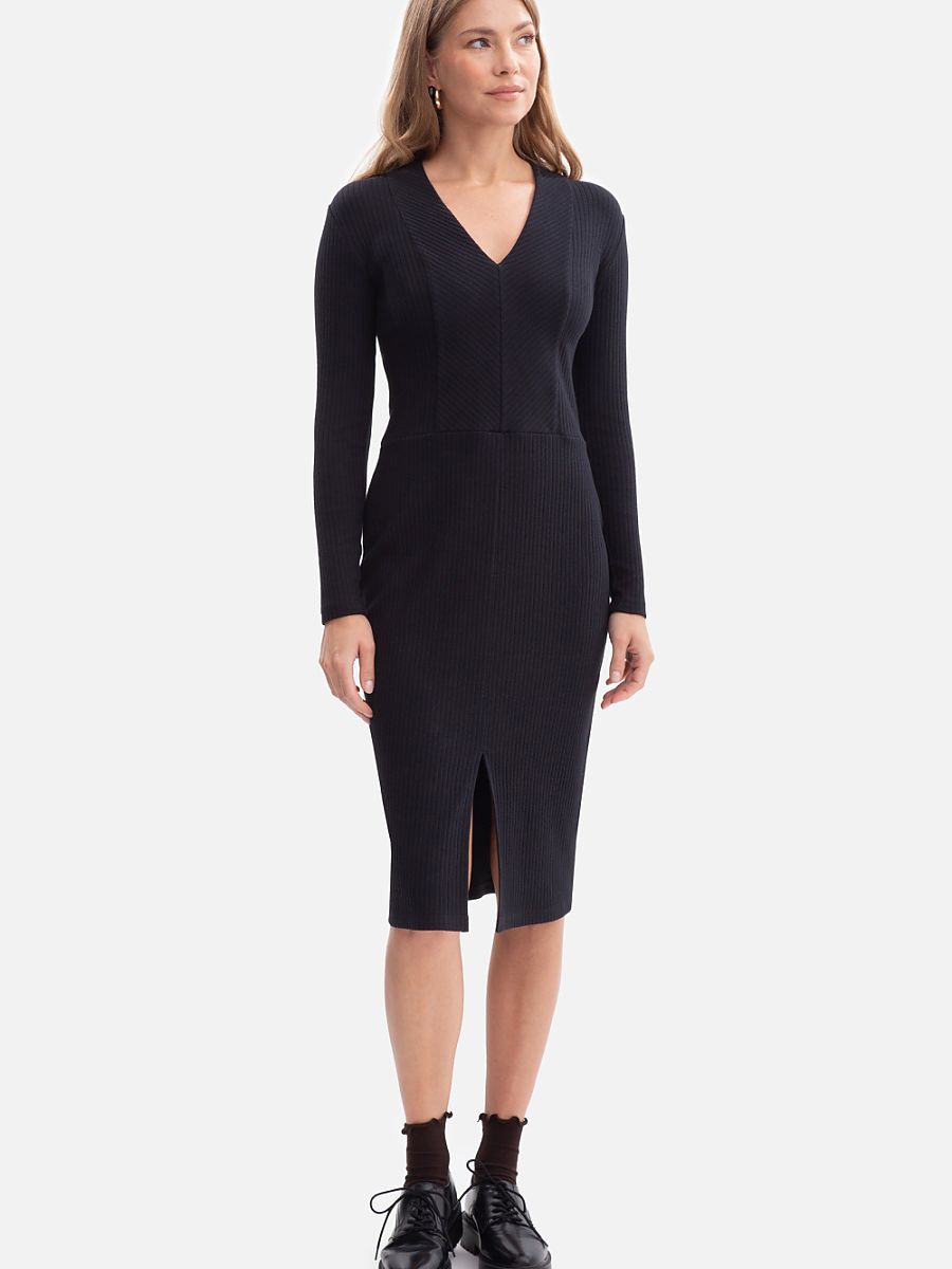 BeWear Alltagskleid – schwarz