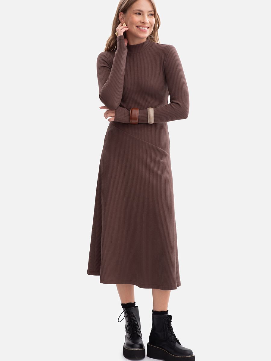 BeWear Alltagskleid – braun
