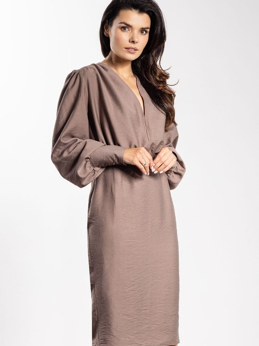 Ruched Waist Pencil Dress