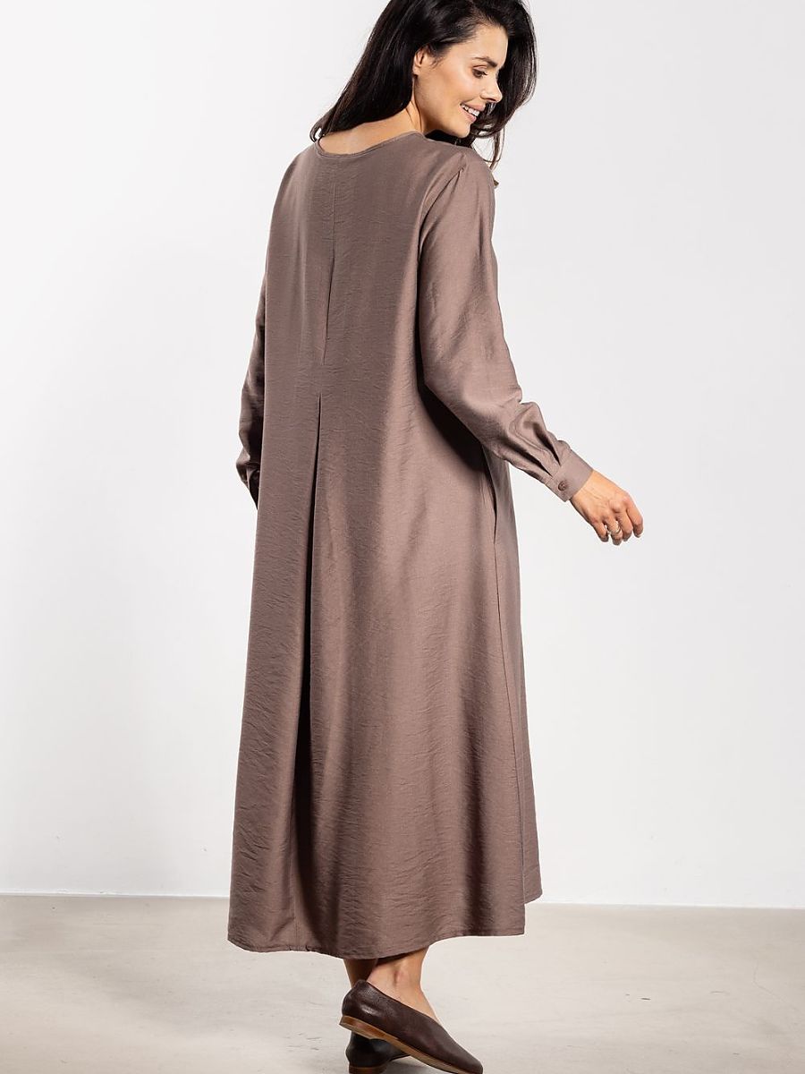 awama Alltagskleid – braun