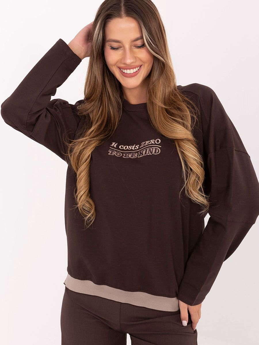 Relevance Pullover – braun