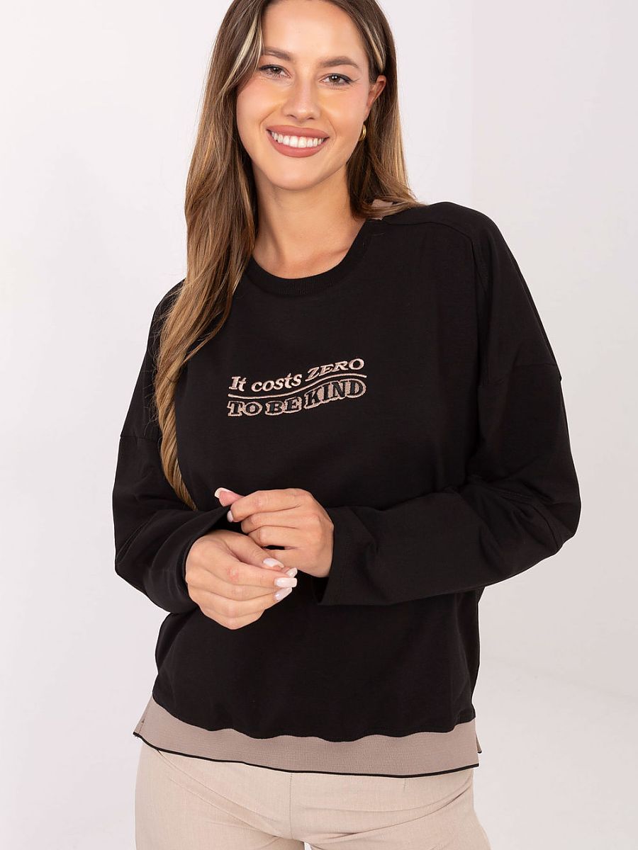 Relevance Pullover – schwarz